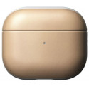 Nomad kaitseümbris Leather Apple AirPods 3, natural