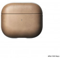 Nomad kaitseümbris Leather Apple AirPods 3, natural