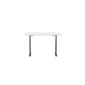 Adjustable Height Table Up Up Bjorn Black, Table top M White