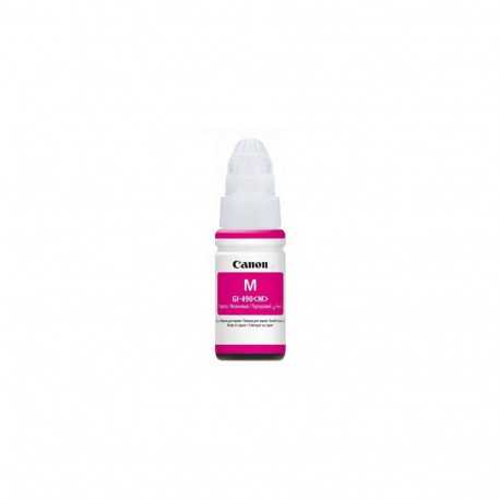 Canon GI-490 M (0665C001) Ink Refill Bottle, Magenta