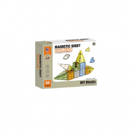 Magnetilised ehitusklotsid Allveelaev 35 osa