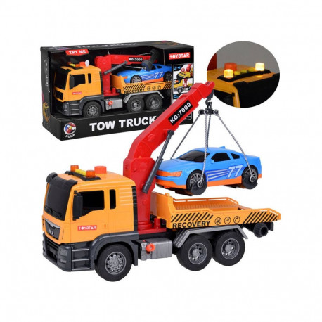 Autotreiler heli ja valgusega 32 cm