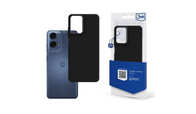 3mk Matt Case for Motorola Moto G24 Power - black