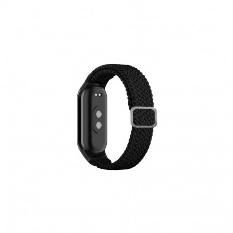 iLike Mi Band 8 wristband bracelet Braided fabric strap Black