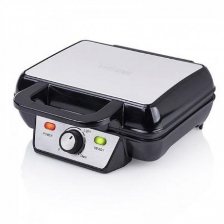 Tristar Waffle maker WF-2195 1000 W, Number of pastry 2, Belgium, Black