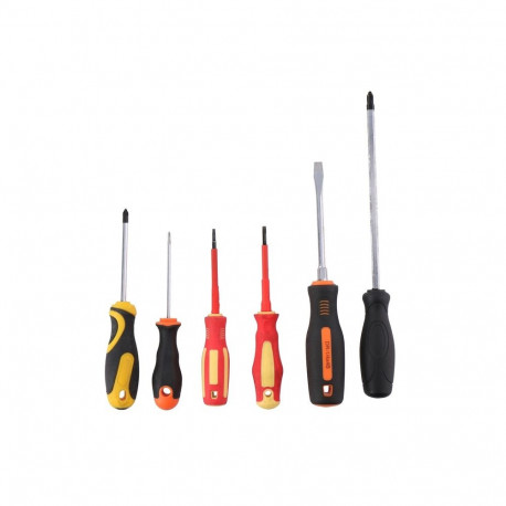 SCREWDRIVER SET 6PCS MT KINZO PB/HD