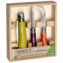 Opinel Coloured Gardener Box 3 Gardening Tools