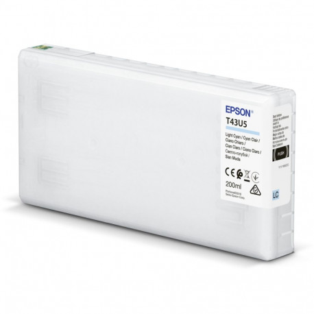 Epson tindikassett hele tsüaan T 43U 200 ml T 43U5