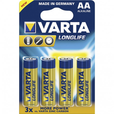 20x4 Varta Longlife Mignon AA LR 6 sisekarp