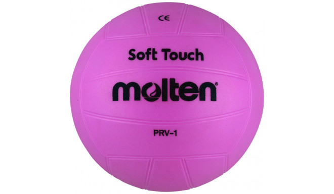 Softball PRV-1, Rubber, (205 g), (DIA 205 mm), pink, TM Molten