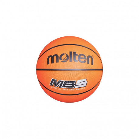 Basketball Training MB5, Rubber, orange, TM Molten