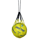 Ball net BND-L, for 1 ball, black/yellow, TM Molten