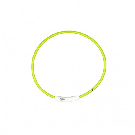 Duvo+ Led helkur kaelarihm Duvo+ 65cm, roheline, USB liides