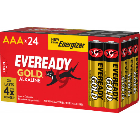 Energizer patarei Eveready Gold AAA DP24