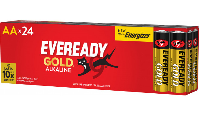 Energizer battery Eveready Gold AA DP24