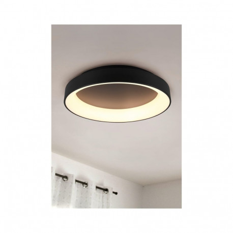 GIRONA LED CEILING LAMP 60 CM MATT BLACK