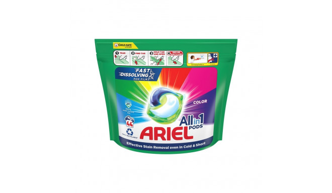Ariel värvilise pesu kapslid 44 tk L
