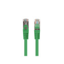 PATCHCORD CAT.6 FTP 1M GREEN FLUKE PASSED LANBERG 10-PACK