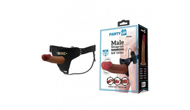 Nelson proteza penisa strap on z wibracjami