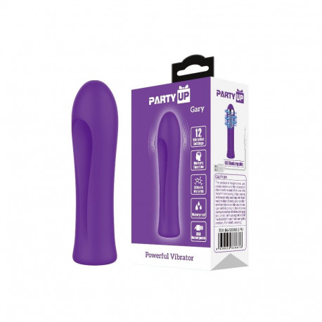 Gary Mini wibrator 12 mocnych wibracji fioletowy