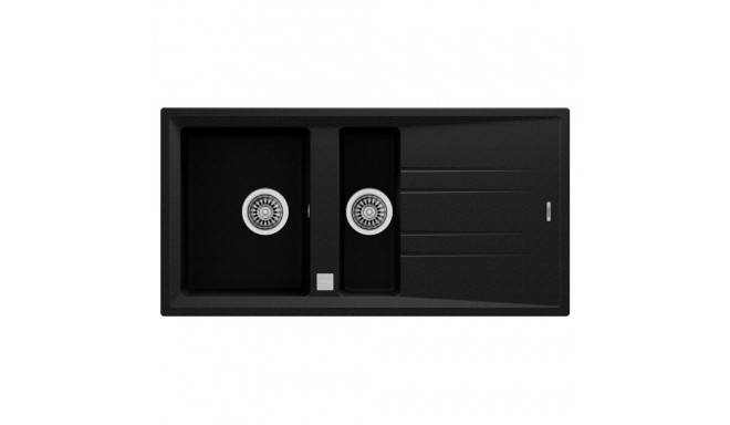 Valamu Teka Stone 60B TG must graniit