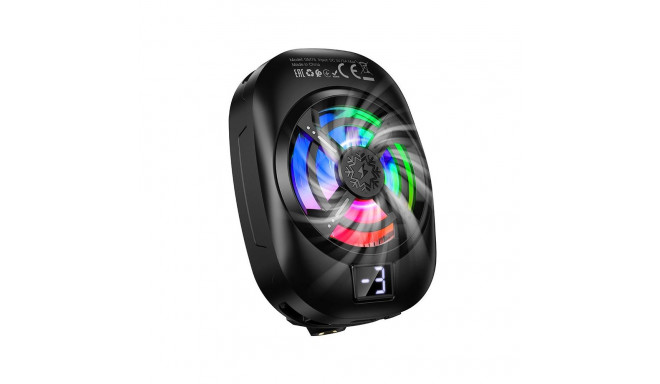 Mobile phone fan cooler Hoco GM76 black