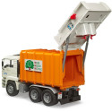 BRUDER MAN TGA garbage truck rear loader, model vehicle BRUDER MAN TGA garbage truck rear loader, model vehicle