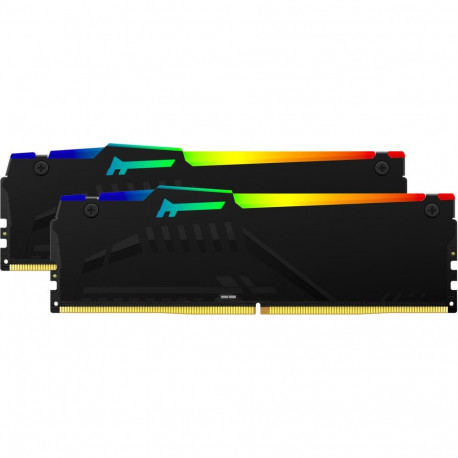 FURY Beast RGB DIMM-mälupulgad KF556C36BBEAK2-32 32GB DDR5-5600 (2x16GB) INTEL XMP AMD EXPO, must