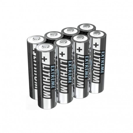 Extreme Lithium Mignon AA (silber, 8 Stück)