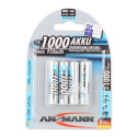 Ansmann 4xAAA NM 1.2V/ 1000mAh