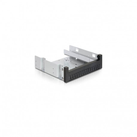 5.25″ Einbaurahmen für 1 x 5.25″ Slim Laufwerk (schwarz, + 1x 2.5″ oder 3.5″ HDD)