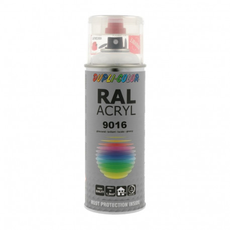 RAL9016 läikiv Traffic valge 400ml