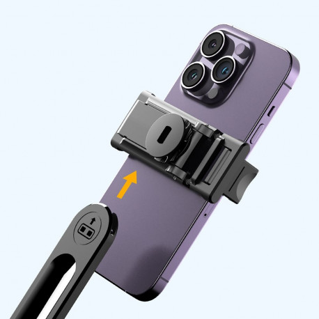 Wozinsky Selfie stick WC1Y3S telescopic tripod 1.3m with phone holder - black