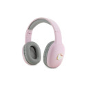 Hello Kitty Metal Logo Bluetooth on-ear headphones - pink
