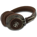 Guess ENC Metal 4G Bluetooth Over-Ear Headphones - Brown