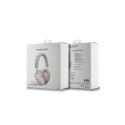 Guess GCube Metallic Script Logo Headphones - Pink