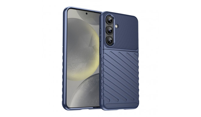 Thunder Case for Samsung Galaxy S25+ Silicone Armored Cover - Blue