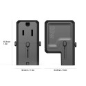 Choetech PD6038 USB-C USB-A PD 20W Travel Charger USA EU UK AU - Black