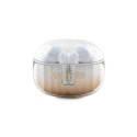 Guess Glitter Gradient TWS Bluetooth headphones with docking station - gold