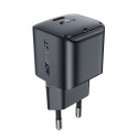 Acefast A77 Mini PD 30W GaN USB-C wall charger - black Acefast A77 Mini PD 30W GaN USB-C wall charger - black