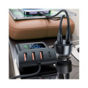 Acefast B11 138W USB-A USB-C Car Charger with 6 Ports - Black
