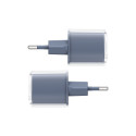 Acefast A53 PD 30W GaN USB-C charger with display - gray
