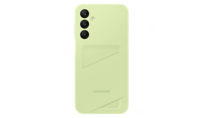 Samsung Card Slot Case EF-OA156TMEGWW with card slot for Samsung Galaxy A15 / A15 5G - green