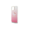Hello Kitty IML Gradient Electrop Kitty Head case for iPhone 15 - pink