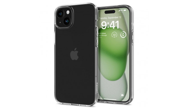 Spigen Liquid Crystal iPhone 15 Plus Case - Clear