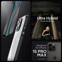 Spigen Ultra Hybrid iPhone 15 Pro Max Case - Matte Black