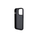 Ferrari Twist Metal Logo case for iPhone 15 Pro - black
