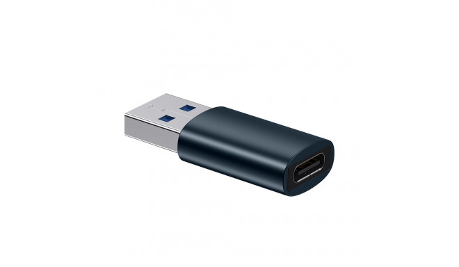 Baseus Ingenuity Series Mini Adapter USB 3.1 OTG to USB Type C Blue (ZJJQ000103)