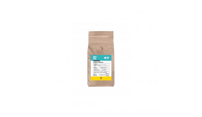 8Grams Crema roasted coffee beans, 1 kg