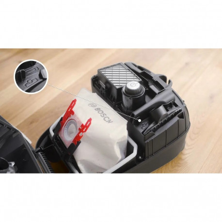 Bosch kotiga tolmuimeja Serie 4 BGB41POW1 850W, must